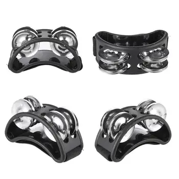 

Tambourine Hand Drum Jingle Bell Percussion 7 Color Metal Gift Christmas Musical Instrument