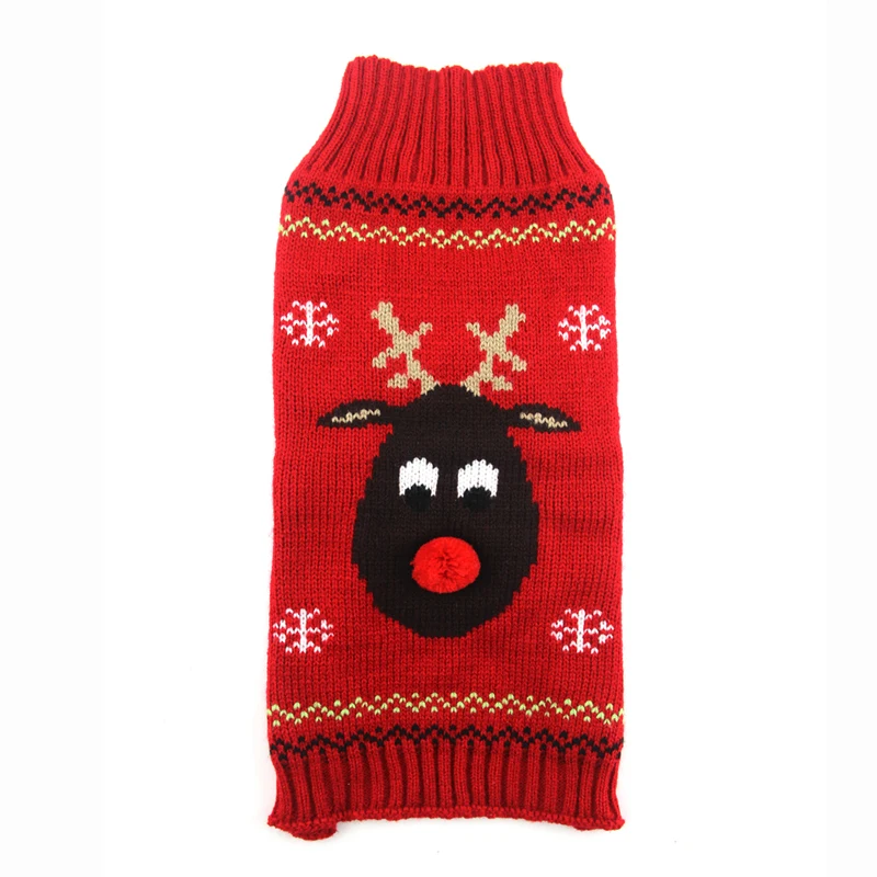 Зимняя одежда для собак, теплый Рождественский свитер для маленьких собак, верхняя одежда для питомца, чихуахуа, костюм для Джерси, Перро-Йорк, одежда для щенков - Цвет: C