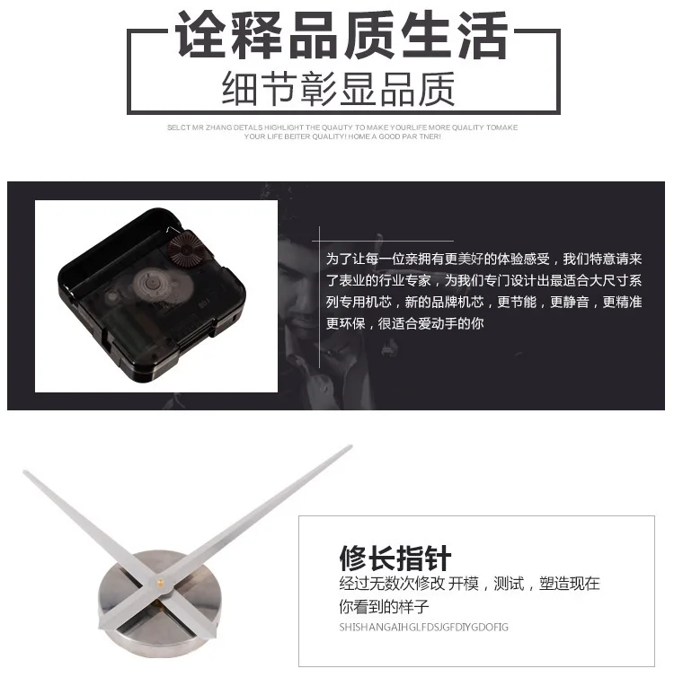 Маленькие Amazon горячие продажи креативные настенные часы DIY акриловые зеркальные настенные часы крутые 3D настенные наклейки с часами пересекающиеся