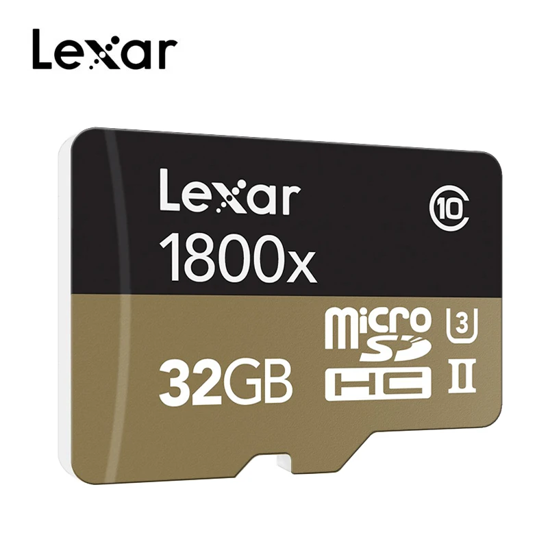 Оригинальная карта памяти Lexar 1800x Micro SD 64 ГБ, высокая скорость 32 ГБ, класс 10, TF карта 32 ГБ, флеш-карта