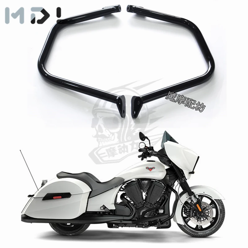 

Black Guard Crash Bars Engine Protector For Victory Cross Roads Roads custom Cross Country Tour 2010-2017