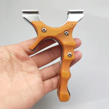 

New Slingshot Powerful Catapult Hunting High Quality Titanium Steel Band Rubber Band Outdoor Sling Shooting Game 2019