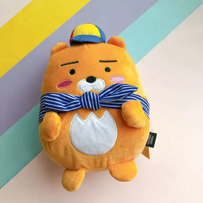 Милая плюшевая игрушка персик Райан 19 см мягкие игрушки Подушка День рождения Рождественский подарок#2987