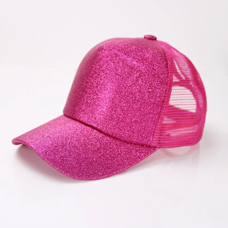 Уличная бейсболки женские Ban Snapback, летние сетчатые шляпы, Повседневная Спортивная Кепка с блестками, Прямая, шапка, хип-хоп кепка - Цвет: A-2
