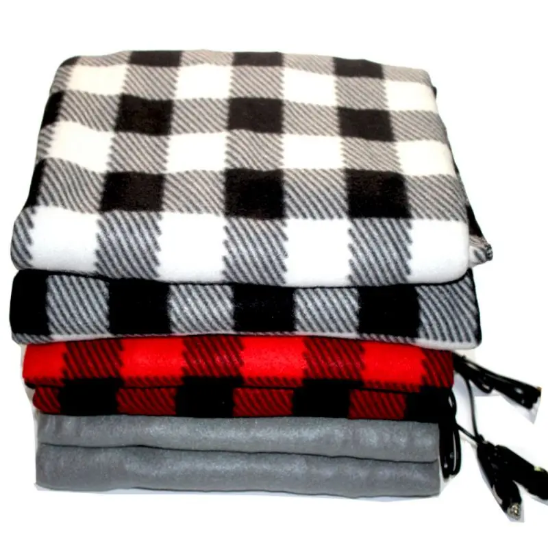 12V Electric Heated Cushion Energy Saving Warm Winter Blanket Cover Car Accessories
