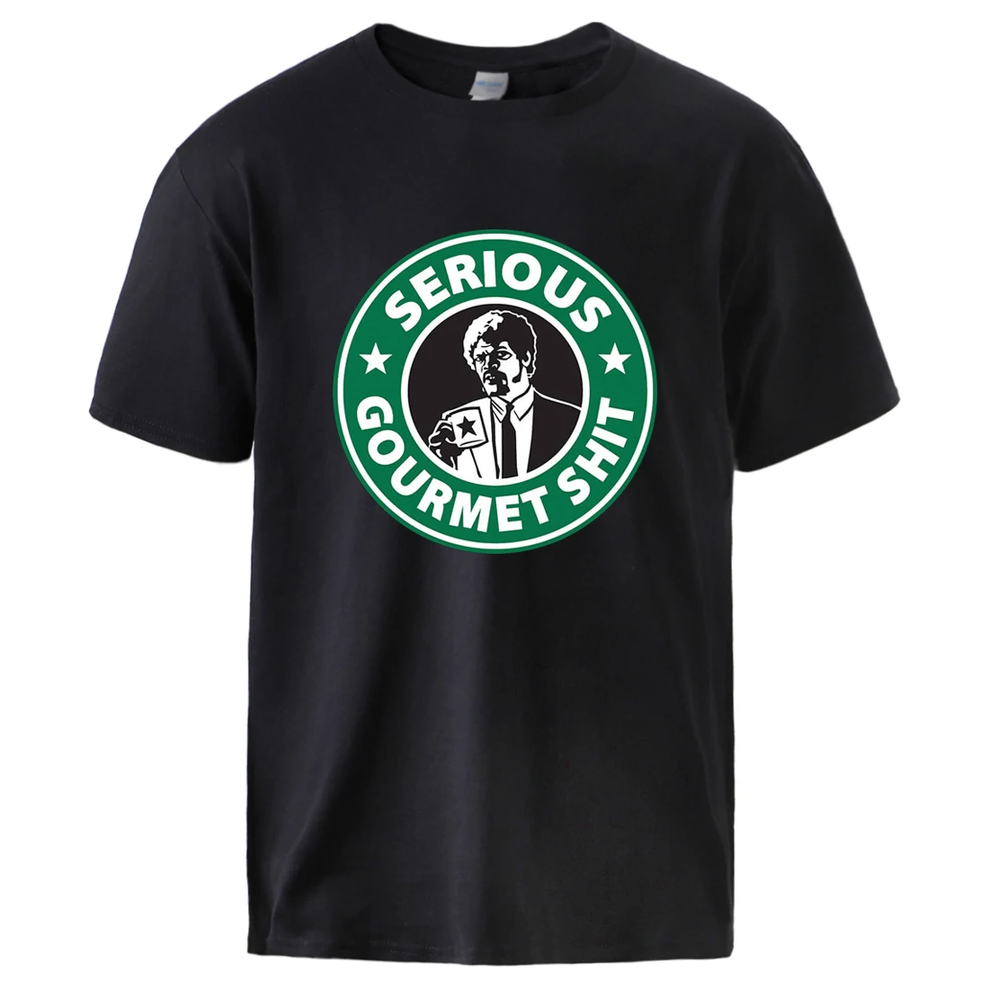 

Pulp Fiction Jules Printed Tops Mens Summer T shirts Cool Short Sleeve Plus Loose T-shirt 2020 New Arrival Casual Streetwear Tee