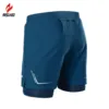 ARSUXEO 2 In 1 Men Running Shorts Reflective Quick Dry Compression Jogging Gym Fitness Marathon Sport Shorts with Zipper Pocket ► Photo 1/6