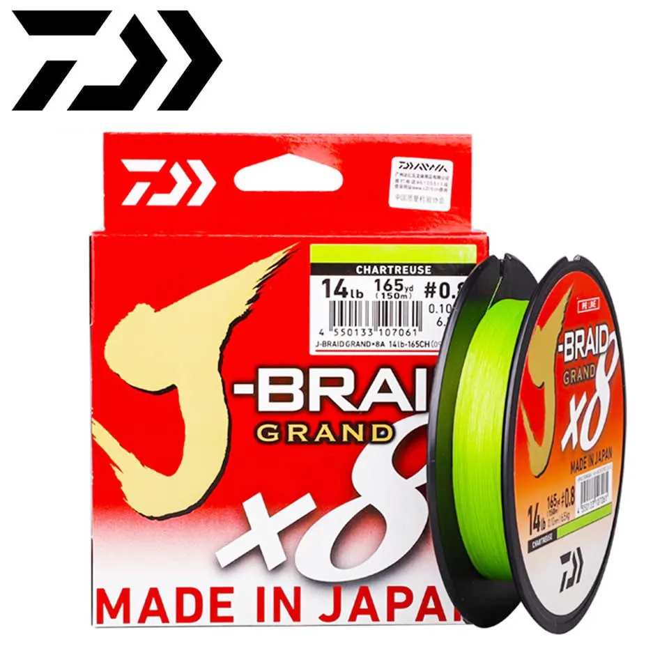 NewOriginalDAIWAJBRAIDX8GRANDFishingLineMadeinJapan150M
