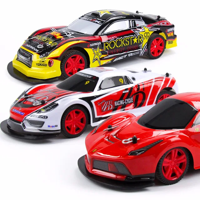 

2.4G Frequency Children's Electric Toys for Children RC Car with Light PVC Car Shell 1:14 Simulation Drift Remote Control Car