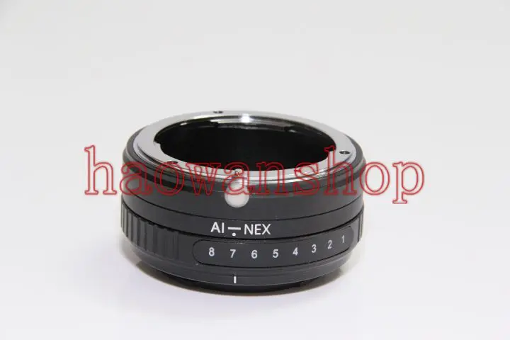 Tilt adapter ring for Nikon F Mount Lens To sony E mount NEX3/5/6/7 a7 a7s a7r2 a7m3 a7r4 a9 a6400 a6000 a6300 a6500 camera | Электроника