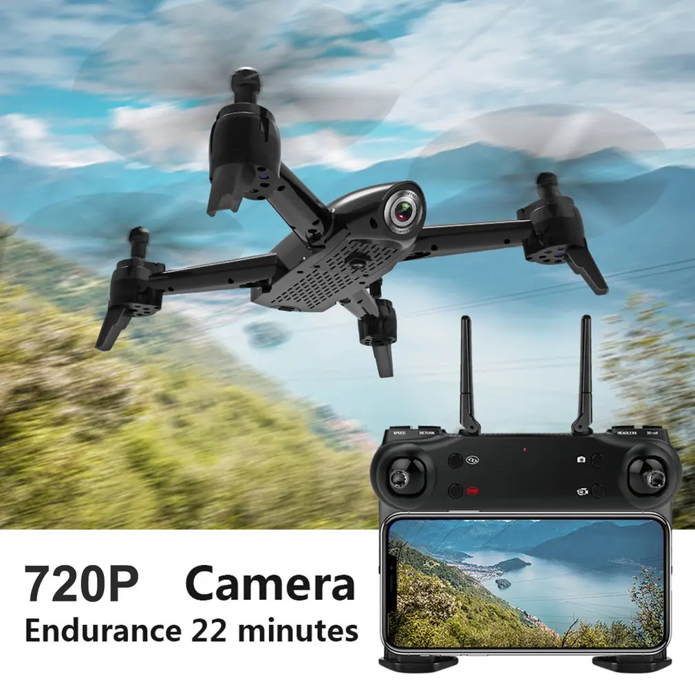 SG106 Радиоуправляемый Дрон 720P камера FPV WiFi оптический поток в реальном времени воздушный видео RC Квадрокоптер самолет Дрон камера