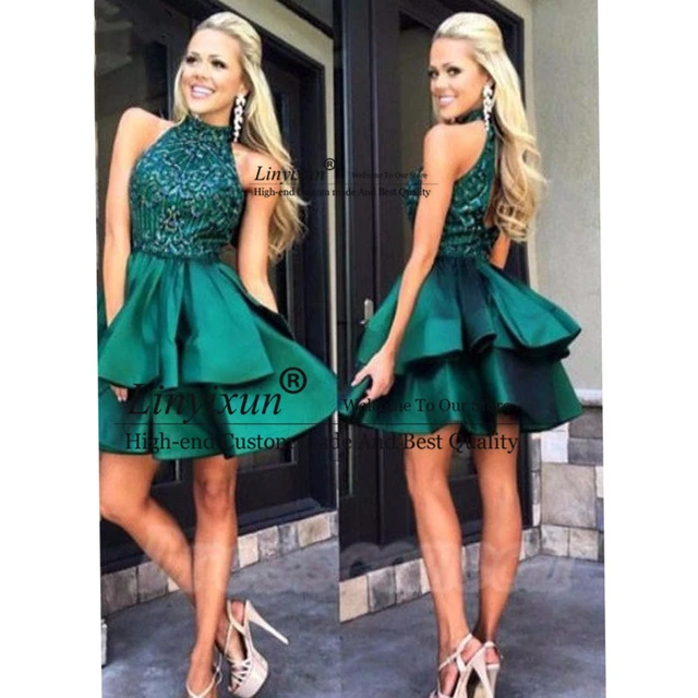 emerald green homecoming dresses