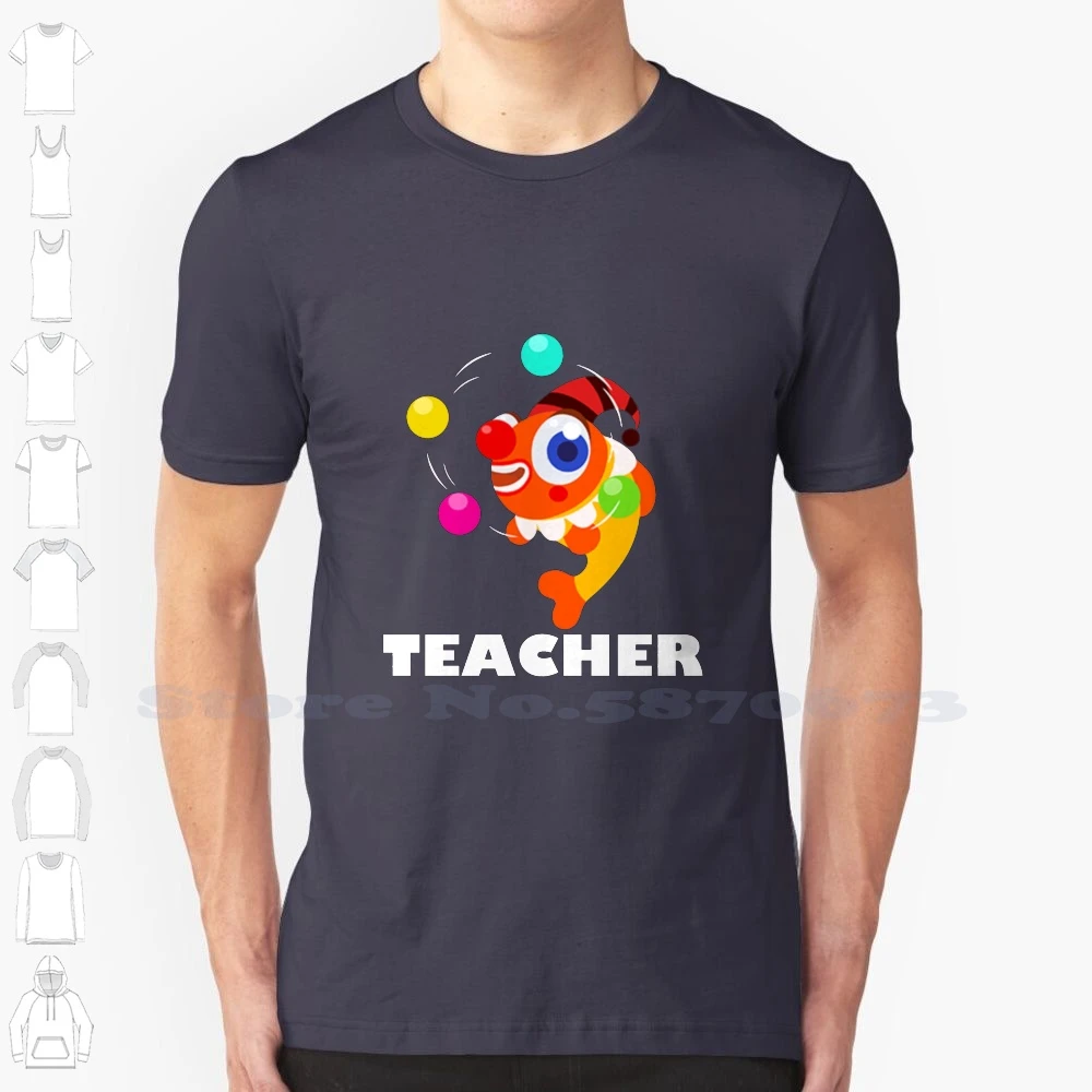 payaso diseño Palfish Online profesor de inglés personalizado divertido gran oferta camiseta Palfish profesor Esl Tefl Logo| Camisetas| - AliExpress