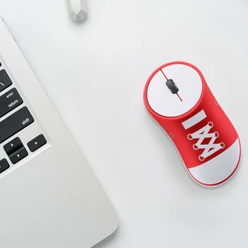 

Portable 2.4G Wireless Mouse Ultra-silent Shoes Shaped Mice for Computer Laptop UY8