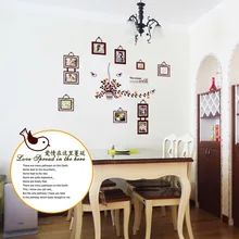 Персонализированные и креативные Настенные Декоративные наклейки для дома, одноцветные фотообои для спальни, гостиной, входа, Ay9224