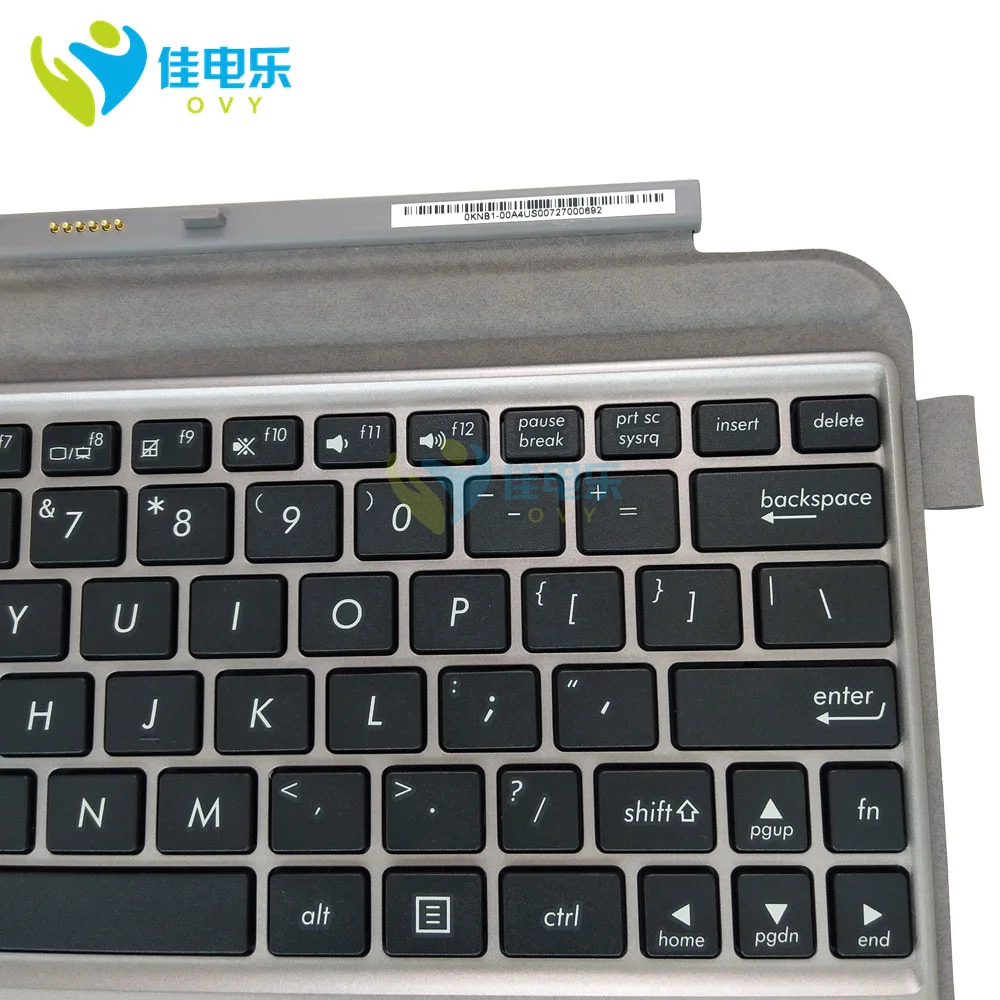 teclado inglês topcase palmrest para asus transformador mini eua qwerty substituição teclados prata capa