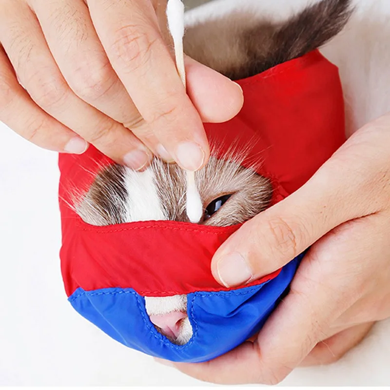 Cat Anti Bite Mask Puppy Bath Beauty Grooming Supplies Cat Grooming Muzzle Prevent Biting Scratching Pet Calming Mouth Cover # Cat Anti Bite Mask Puppy Bath Beauty Grooming Supplies Cat Grooming Muzzle Prevent Biting Scratching Pet Calming Mouth Cover #