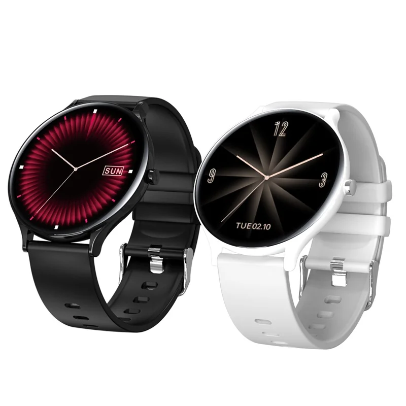 US $23.35 2021 Smart Watch Men IP67 Waterproof Blood Pressure Heart Rate Sports Fitness Watch Women Ultra Thin Smartwatch For Android iOS