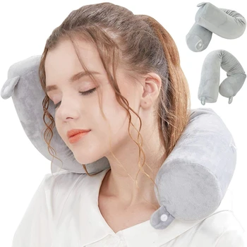 

Multifunctional U Shaped Memory Foam Neck Pillows Soft Slow Rebound Travel Pillows Cervical Healthcare Bedding