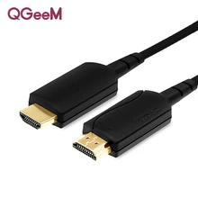 QGeeM HDMI кабель видео кабели позолоченный мужской 1,4 1080P 3D кабель для Apple tv lcd PS3 PS4 проектор компьютер HDMI 4K адаптер