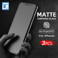 1-3Pcs 9D Frosted Schutz Gehärtetem Glas für iPhone 11 Pro XR XS MAX 12 Mini Screen Protector für iPhone 12 Pro Matte Glas