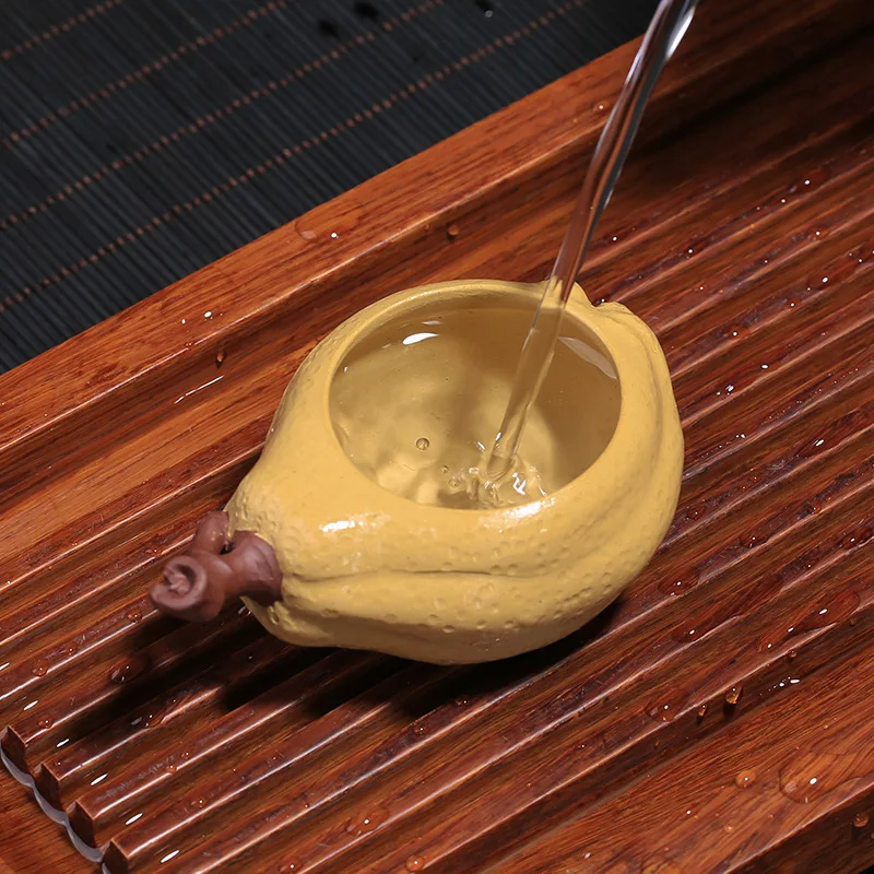 Clay Cup Master Cup Bergamot Clay Small Cup Wholesale Kung Fu Tea Cup Manufacturers Direct Selling Authentic Yixing Tea Set