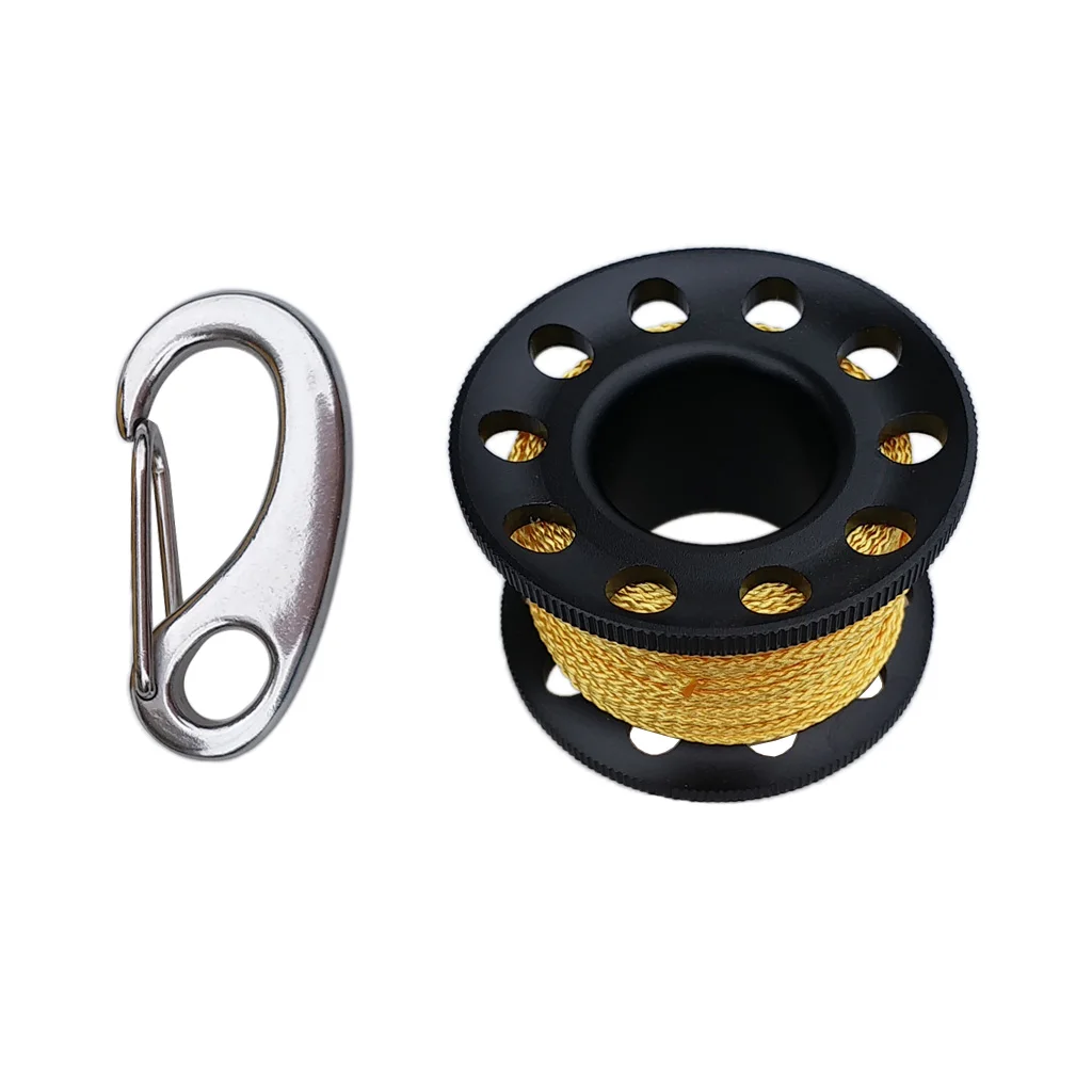 Ultralight Diving Finger Reel Snorkeling Spool, Antirust Dive Finger Reel, Suitable for Cave or Wrech Diving, Reliable