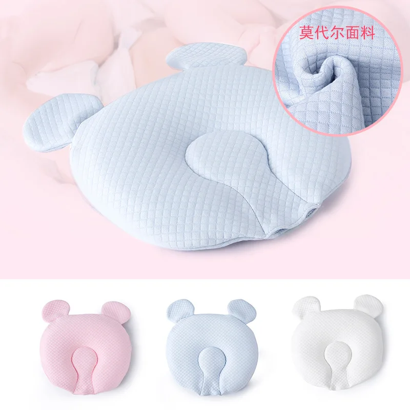 New Style Bear Infant Memory Baby Pillow Infant Stereotypes Memory Pillow Cotton Core Anti Migraine Baby Memory Pillow