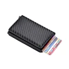 Women smart wallet Credit Bank card holder fashion purse Aluminum alloy Business Casual Mini wallet Brand PU Purse 1