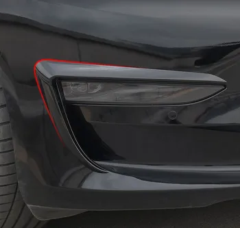 

Fit for Tesla Tesla Model 3 front fog lamp spoiler blade surround deflector modification accessories decoration