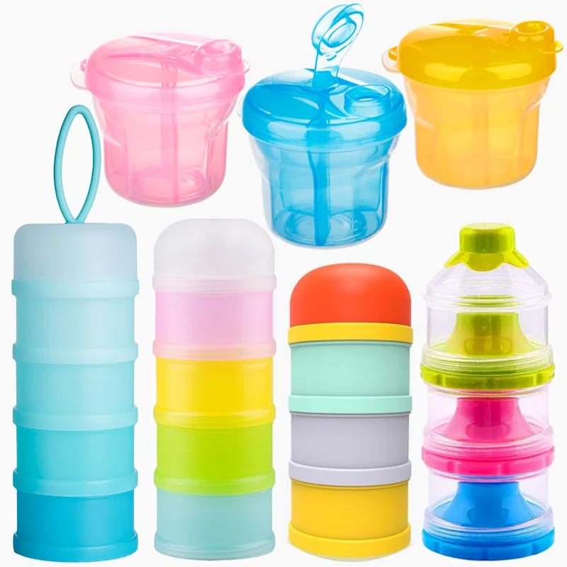 3 PCS 3 Layers Portable Baby Food Storage Box Newborn Infant Cereal