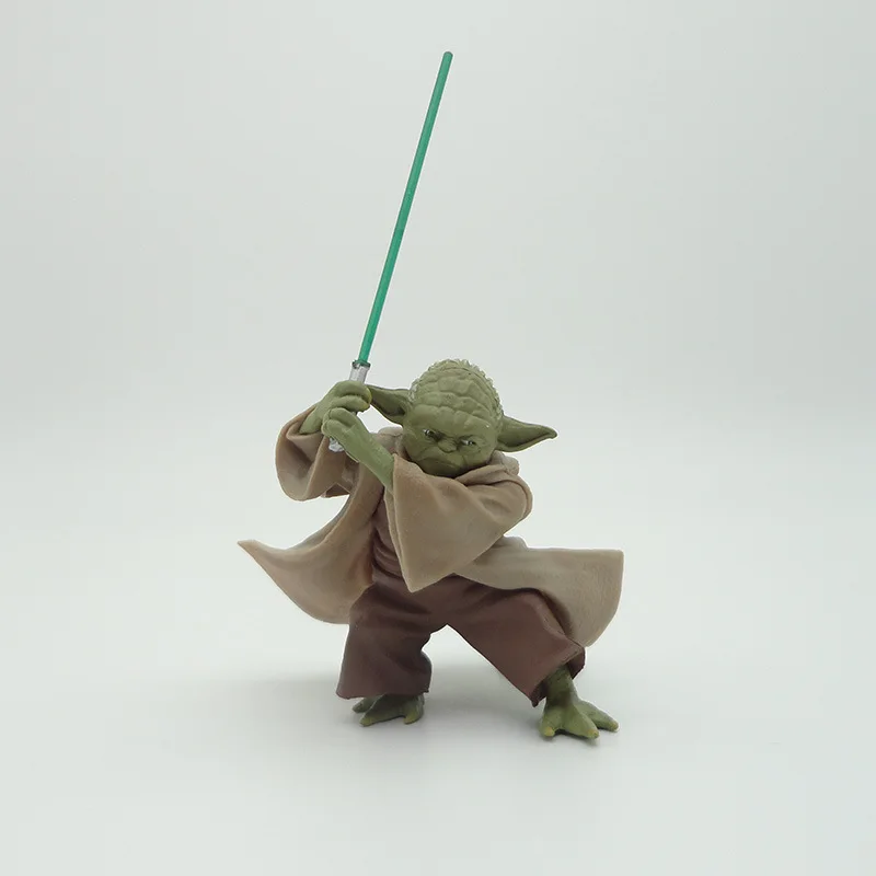 

Star Wars Master Yoda Jedi Knight Fighting Version PVC Master Action Figure Collectible Model Toy