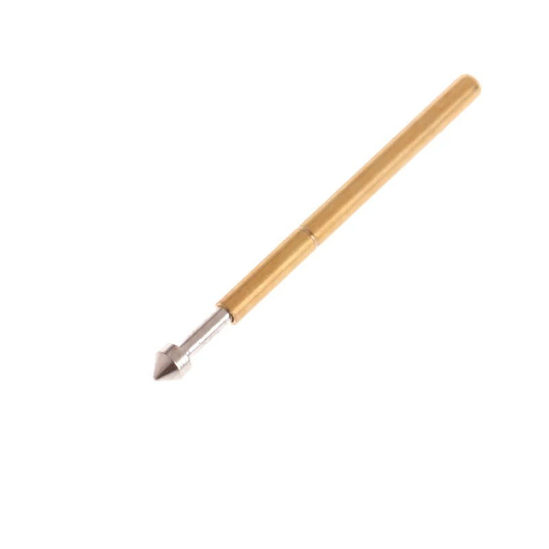 Sonda de prueba de resorte Pogo Pin P75-E2, diámetro de 100mm, longitud de 1,3mm, P75-E2 de Pin de prueba, 16,5 Uds.