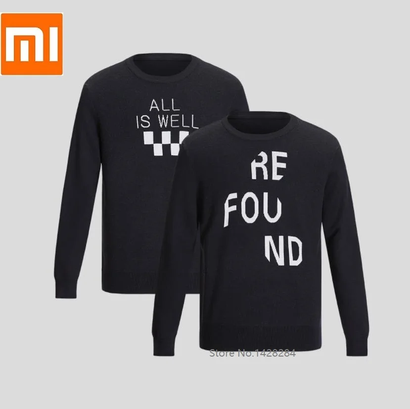 

Xiaomi PROEASE man winter High quality wool knitting Letter pullover Sweater Soft comfortable Keep warm Casual fashion Cardigan