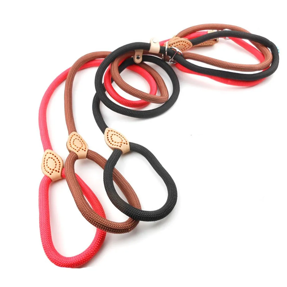 Нейлон поводки для питомцев собак мягкий канат ошейник и поводок собаки средних