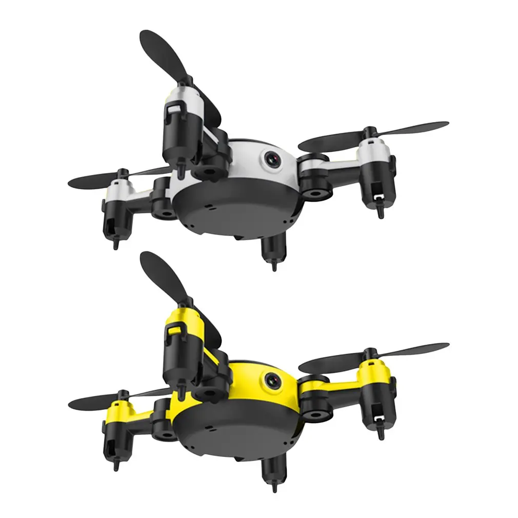 RC Helicopter Helicopter WiFi Pocket Drone 4Axis Gyro Quadcopter Foldable Selfie Drone RTF UAV Mini Headless Mode Drones New