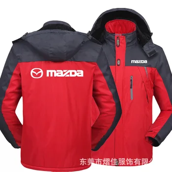 

Jaqueta Masculina Men's for Mazda Thick Outwear Overcoat Jacket Winter Waterproof Mountaineering Windproof Hoodies Parka Coat nn