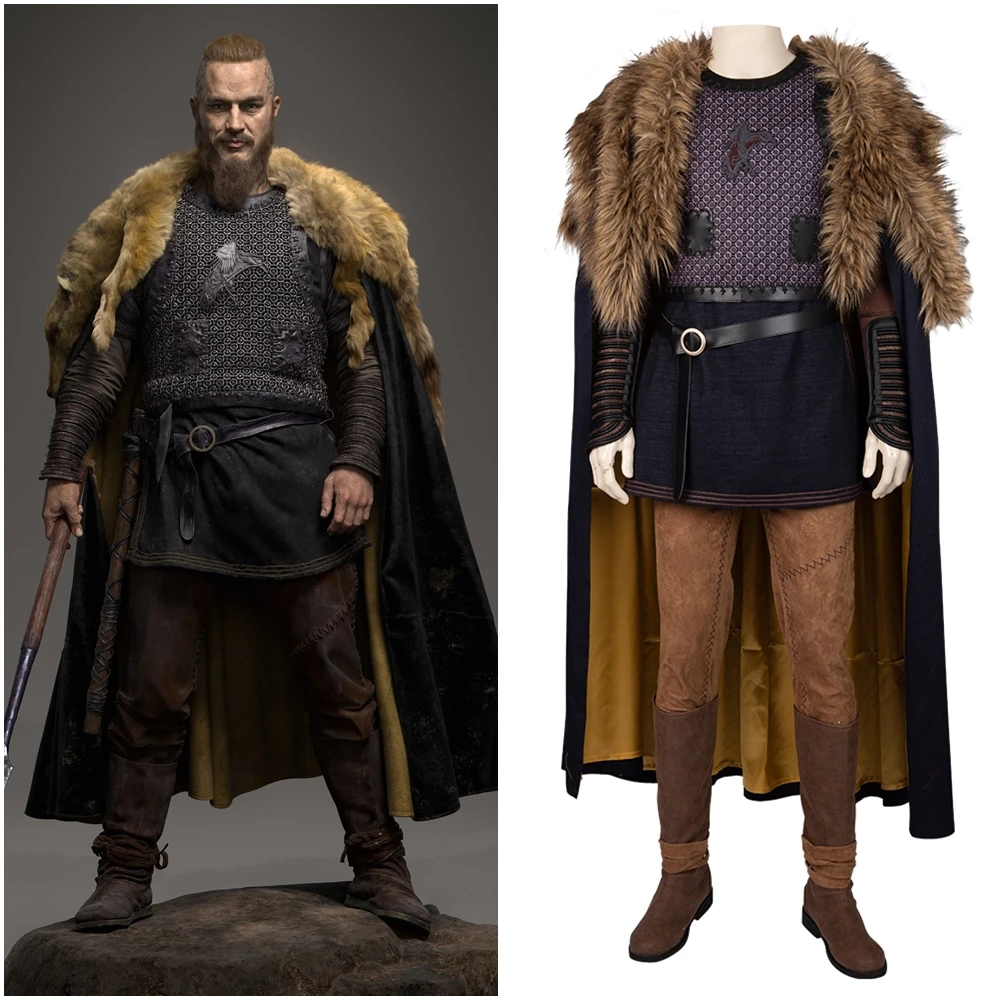 Ragnar Lothbrok костюм для косплея викингов|Костюмы из фильмов и ТВ| |