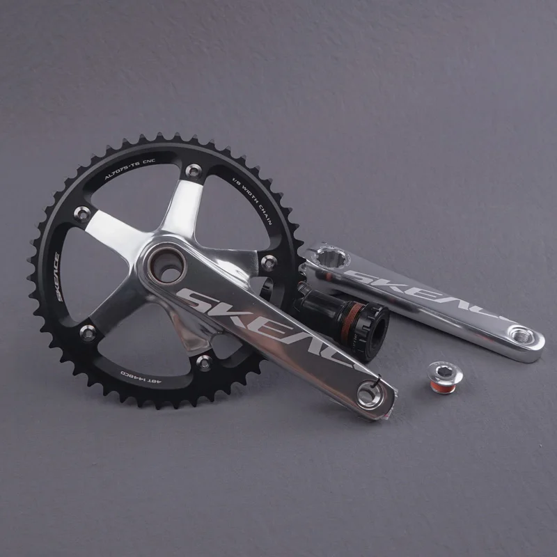 Fixie Crank Single Speed Fixed Gear Bike Hollow Integrated