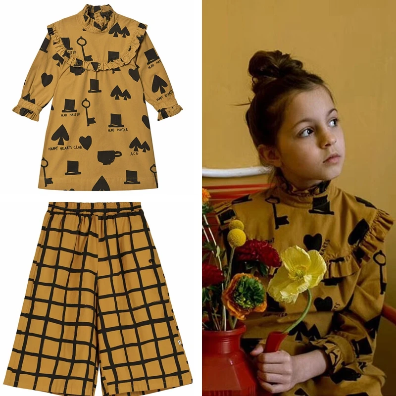 Осенне-зимнее черное платье BL для мальчиков и девочек одежда для маленьких девочек платья для девочек