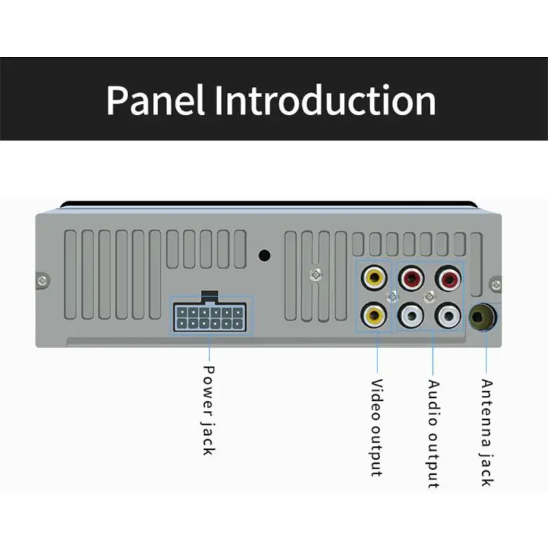 SWM 8169A 1 Din автомобильное радио Bluetooth стерео Авто Аудио CD VCD DVD mp3-плеер AUX USB TF карта fm-радио головное устройство мультимедийный плеер