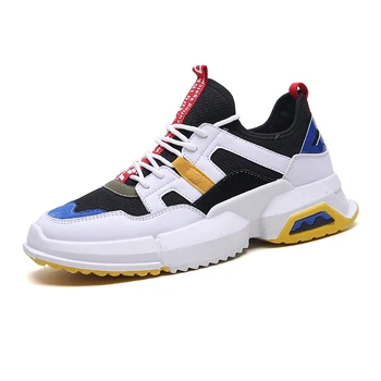 

Popular Style Men's Sports Shoes Breathable Dad Shoes Non-Slip Sneakers for Men Comfortable Running Zapatillas Hombre Deportiva