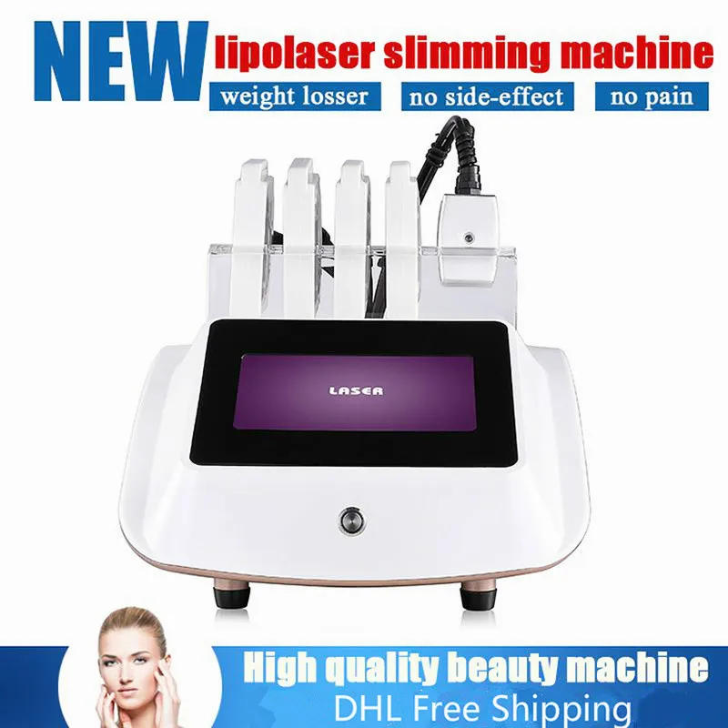 6 Laser Paddles I Lipo Laser Slimming 650nm Lipo Laser Machine For Home