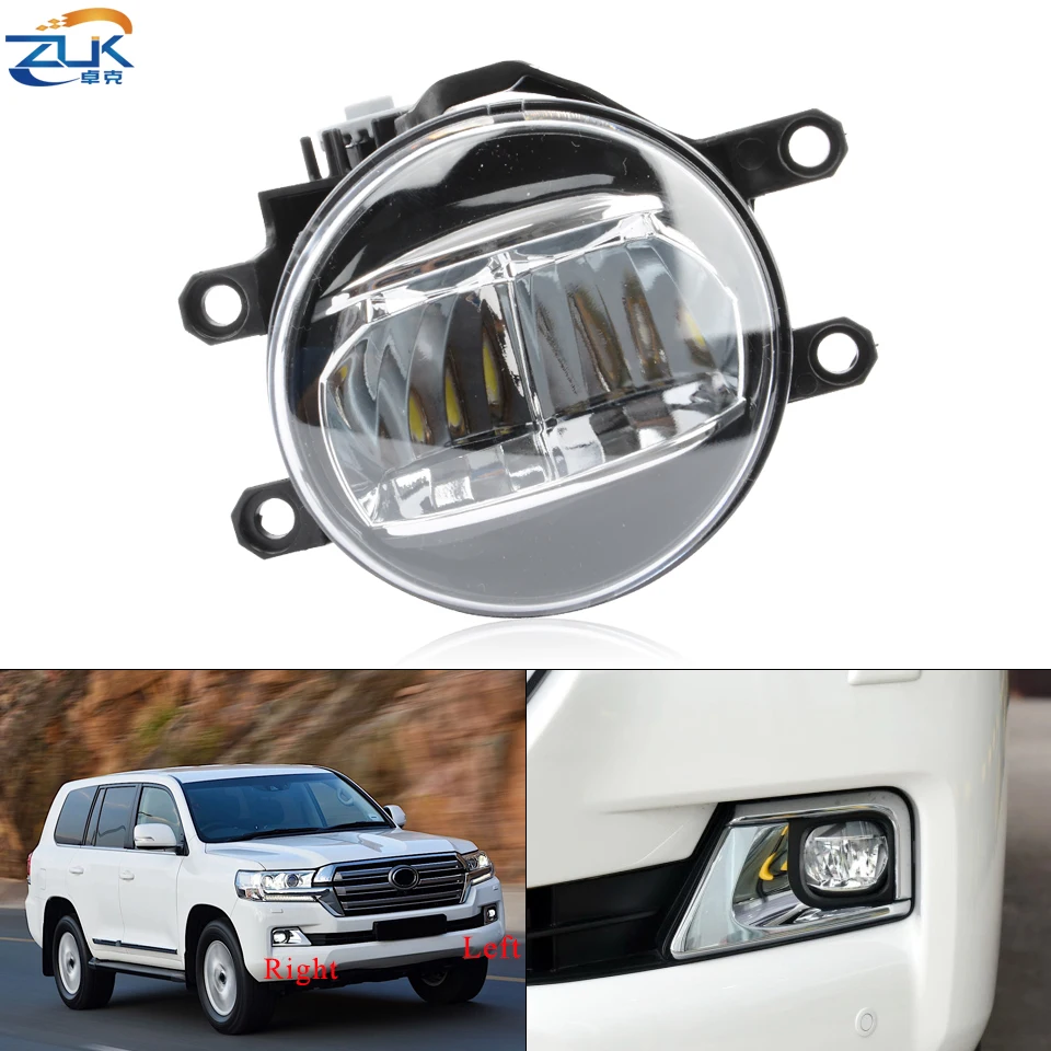 ZUK автомобильные светодиодный ные Противотуманные фары для TOYOTA LAND CRUISER PRUIS C CAMRY LEXUS