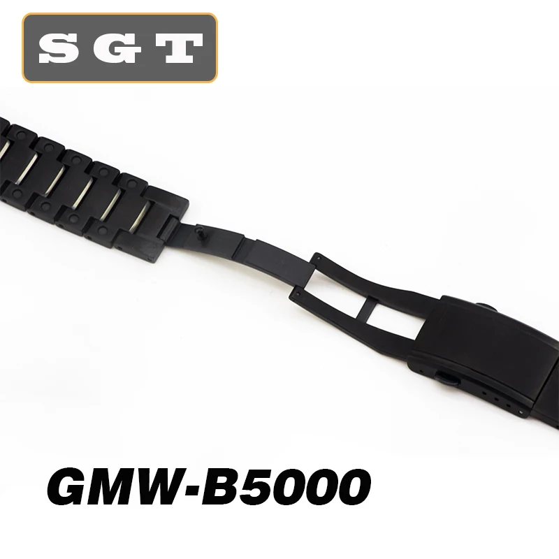 Ремешок для часов и ободок GMW-B5000 чехол из нержавеющей стали высокое качество 316L металлический ремешок стальной ремень инструменты
