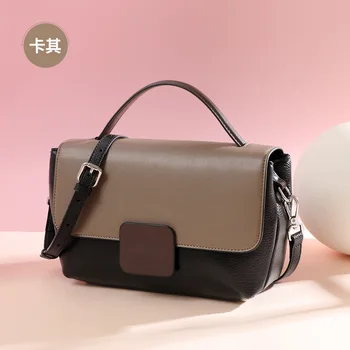 

Women's Crossbody Bag 2 color Shoulder Leather Large Capacity Handbag Fashion lykj-yxy