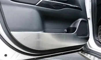 

FOR MITSUBISHI outlander 2013-2018 stainless steel 4PCS decorative door anti-kick panel decorative car sticker accessories