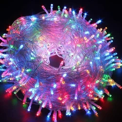 100M 50M 30M 20M 10M 6M led string lights holiday Led christmas lights outdoor decoration for party holiday wedding Garland