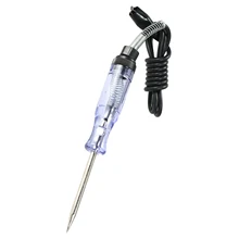 Автомобильный инспекционный инструмент 6-24V тестер цепи автомобиля провода тест лампы зонд инструмент черный