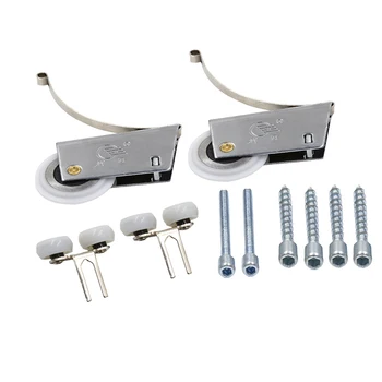 

Roller Wheels Pulley Sliding Door Wardrobe Sliding Door Silence Home Office Accessories